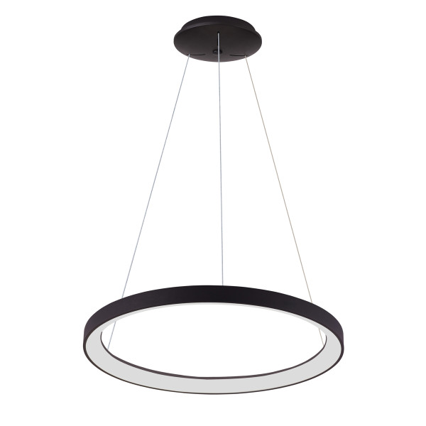 Lampa wisząca Vico czarna LED 60W 3000-4000K 5300lm Italux 984869