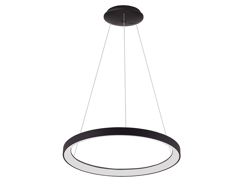 Lampa wisząca Vico LED ze zmienną barwą światła czarna 188774