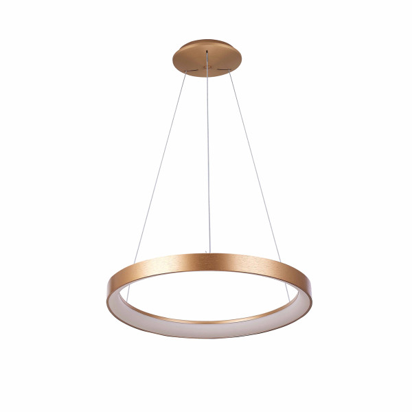 Lampa wisząca Vico złota LED 48W 3000-4000K 4000lm Italux 984931