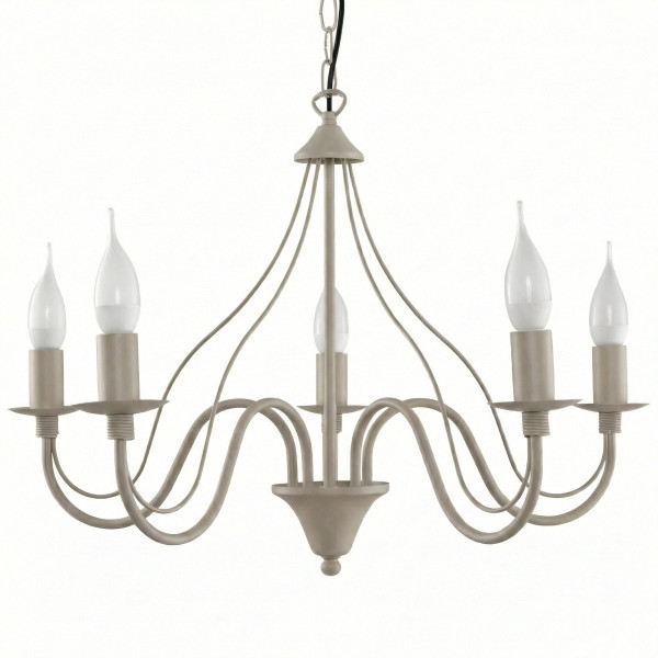 Lampa wisząca VICTORIA taupe 5xE14x12W wym:80x60x60cm IP20 Pure Lume 1021127