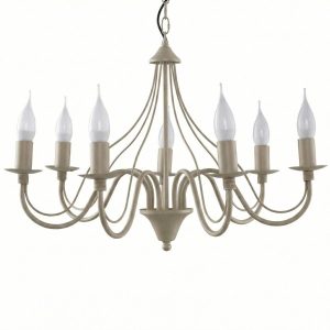 Lampa wisząca VICTORIA taupe 7xE14x12W wym:80x60x60cm IP20 Pure Lume 1021105 Lampa wisząca VICTORIA taupe 7xE14x12W wym:80x60x60cm IP20 Pure Lume 1021105