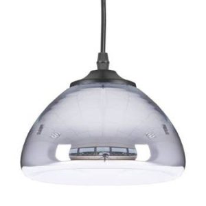 Lampa wisząca VICTORY GLOW S srebrna 17 cm szklana 192657 Lampa wisząca VICTORY GLOW S srebrna 17 cm szklana 192657