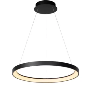 Lampa wisząca VIDAL czarna LED 1x48W Ciepła biel 2987lm Lucide 850188 Lampa wisząca VIDAL czarna LED 1x48W Ciepła biel 2987lm Lucide 850188