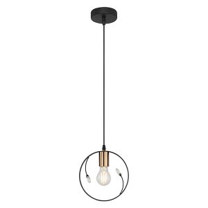 Lampa wisząca Vigo metalowa czarna 53483 Lampa wisząca Vigo metalowa czarna 53483