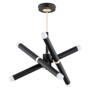 Lampa wisząca VILIO czarno-złota 6xG9x10W wym:48x40x40cm IP20 Alfa 1021109 Lampa wisząca VILIO czarno-złota 6xG9x10W wym:48x40x40cm IP20 Alfa 1021109