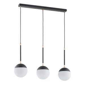 Lampa wisząca VOLDA czarno-biała-złota 3xE14x10W wym:95x75x15cm IP20 Alfa 984828 Lampa wisząca VOLDA czarno-biała-złota 3xE14x10W wym:95x75x15cm IP20 Alfa 984828