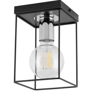 Lampa wisząca Vox czarno-srebrna 1xE27x15W IP20 Sigma Lighting 1030408 Lampa wisząca Vox czarno-srebrna 1xE27x15W IP20 Sigma Lighting 1030408