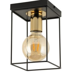 Lampa wisząca Vox czarno-złota 1xE27x15W IP20 Sigma Lighting 1030328 Lampa wisząca Vox czarno-złota 1xE27x15W IP20 Sigma Lighting 1030328