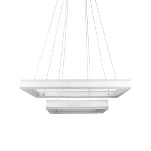 Lampa wisząca VT-101-2D biała LED 2x115W Ciepła biel 8050lm V-TAC 852148 Lampa wisząca VT-101-2D biała LED 2x115W Ciepła biel 8050lm V-TAC 852148
