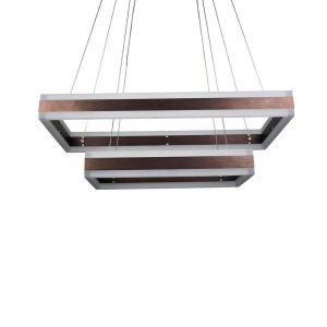 Lampa wisząca VT-101-2D brązowa LED 2x115W Ciepła biel 8050lm V-TAC 852092 Lampa wisząca VT-101-2D brązowa LED 2x115W Ciepła biel 8050lm V-TAC 852092