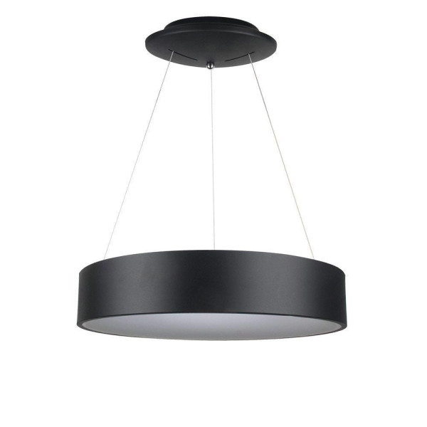 Lampa wisząca VT-25-1 czarno-biała LED 1x20W Ciepła biel 1500lm V-TAC 852636