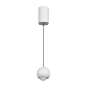 Lampa wisząca VT-7508 biała LED 1x6W Ciepła biel 500lm V-TAC 851453 Lampa wisząca VT-7508 biała LED 1x6W Ciepła biel 500lm V-TAC 851453
