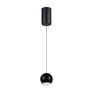 Lampa wisząca VT-7508 czarna LED 1x6W Ciepła biel 500lm V-TAC 851437 Lampa wisząca VT-7508 czarna LED 1x6W Ciepła biel 500lm V-TAC 851437