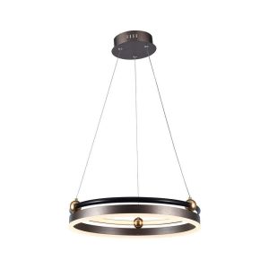Lampa wisząca VT-7580 brązowa LED 1x20W Ciepła biel 2400lm V-TAC 850925 Lampa wisząca VT-7580 brązowa LED 1x20W Ciepła biel 2400lm V-TAC 850925