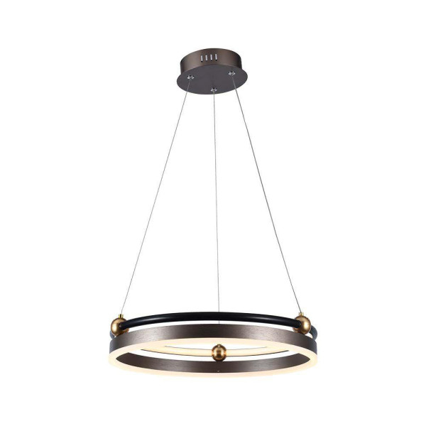 Lampa wisząca VT-7580 brązowa LED 1x20W Ciepła biel 2400lm V-TAC 850925