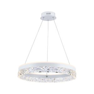 Lampa wisząca VT-7581 biała LED 1x25W Ciepła biel 3000lm V-TAC 851398 Lampa wisząca VT-7581 biała LED 1x25W Ciepła biel 3000lm V-TAC 851398
