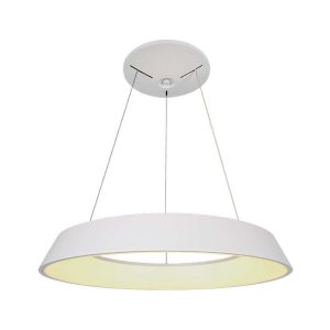 Lampa wisząca VT-7755 biała LED 1x48W Ciepła biel 5000lm V-TAC 851015 Lampa wisząca VT-7755 biała LED 1x48W Ciepła biel 5000lm V-TAC 851015