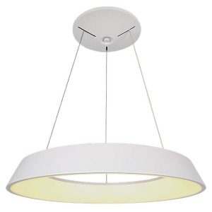Lampa wisząca VT-7755 LED ze ściemniaczem biała 174566 Lampa wisząca VT-7755 LED ze ściemniaczem biała 174566