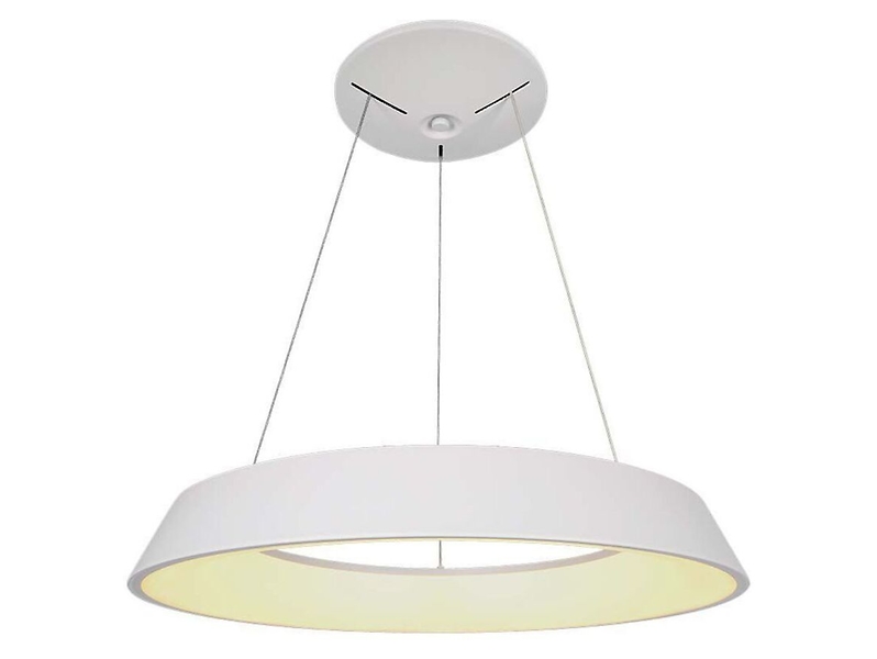 Lampa wisząca VT-7755 LED ze ściemniaczem biała 174566