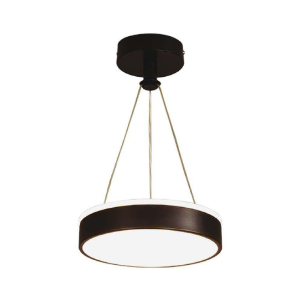Lampa wisząca VT-7765 czarna LED 1x12W Neutralna biel 1280lm V-TAC 850905