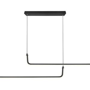 Lampa wisząca VT-7770 LED 2-punktowa metalowa czarna 174546 Lampa wisząca VT-7770 LED 2-punktowa metalowa czarna 174546