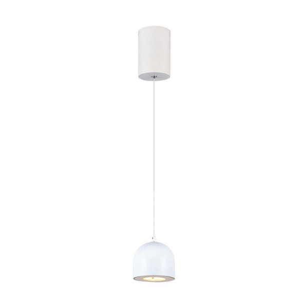 Lampa wisząca VT-7795 biała LED 1x8.5W Ciepła biel 850lm V-TAC 851006