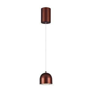 Lampa wisząca VT-7795 brązowa LED 1×8.5W Ciepła biel 850lm V-TAC 851027 Lampa wisząca VT-7795 brązowa LED 1×8.5W Ciepła biel 850lm V-TAC 851027