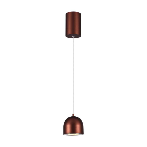 Lampa wisząca VT-7795 brązowa LED 1x8.5W Ciepła biel 850lm V-TAC 851027