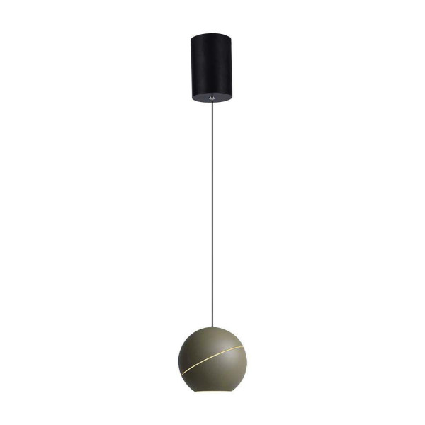 Lampa wisząca VT-7797 brązowa LED 1x8.5W Ciepła biel 850lm V-TAC 851000