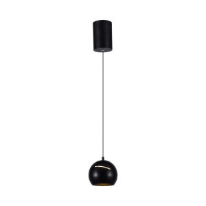 Lampa wisząca VT-7797 czarna LED 1×8.5W Ciepła biel 850lm V-TAC 850978 Lampa wisząca VT-7797 czarna LED 1×8.5W Ciepła biel 850lm V-TAC 850978