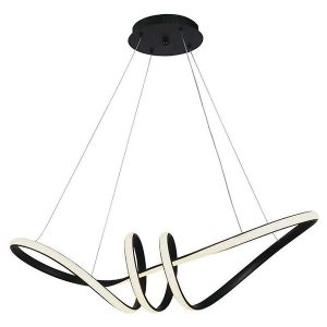 Lampa wisząca VT-7798 LED metalowa czarna 174557 Lampa wisząca VT-7798 LED metalowa czarna 174557