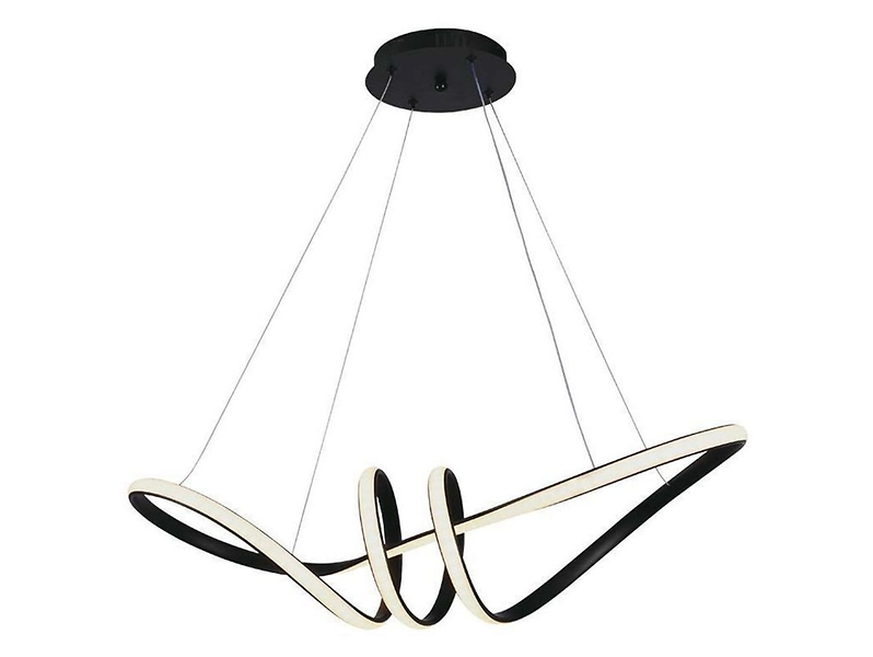 Lampa wisząca VT-7798 LED metalowa czarna 174557
