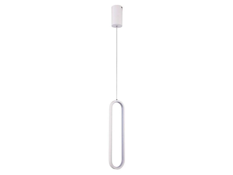 Lampa wisząca VT-7829 LED aluminiowa biała 174513