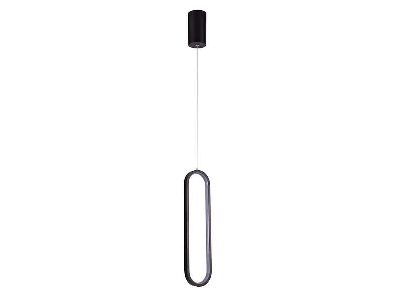 Lampa wisząca VT-7829 LED aluminiowa czarna 174511