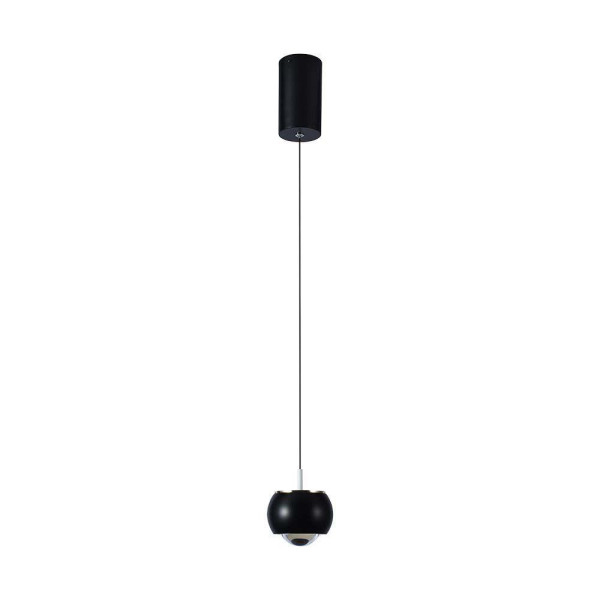 Lampa wisząca VT-7830 czarna LED 1x9W Neutralna biel 1000lm V-TAC 851011