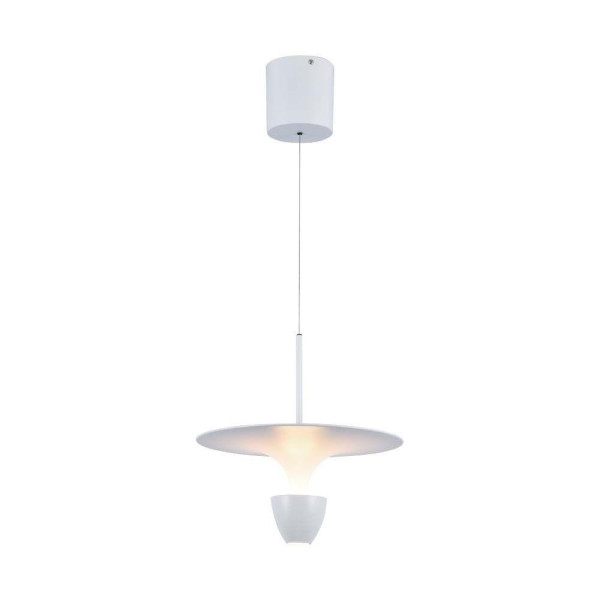 Lampa wisząca VT-7832 biała LED 1x9W Ciepła biel 1000lm V-TAC 850827