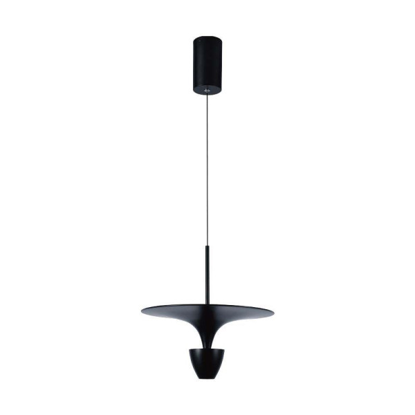 Lampa wisząca VT-7832 czarna LED 1x9W Neutralna biel 1000lm V-TAC 851021