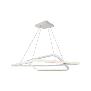 Lampa wisząca VT-7909 biała LED 1x48W Ciepła biel 5150lm V-TAC 854476 Lampa wisząca VT-7909 biała LED 1x48W Ciepła biel 5150lm V-TAC 854476