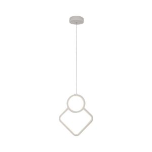 Lampa wisząca VT-7917 biała LED 1x12W Ciepła biel 1300lm V-TAC 850284 Lampa wisząca VT-7917 biała LED 1x12W Ciepła biel 1300lm V-TAC 850284