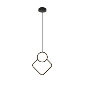 Lampa wisząca VT-7917 czarna LED 1x12W Neutralna biel 1300lm V-TAC 850285 Lampa wisząca VT-7917 czarna LED 1x12W Neutralna biel 1300lm V-TAC 850285