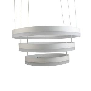 Lampa wisząca VT-82-3 biało-szara LED 3x92W Ciepła biel 6500lm V-TAC 850187 Lampa wisząca VT-82-3 biało-szara LED 3x92W Ciepła biel 6500lm V-TAC 850187