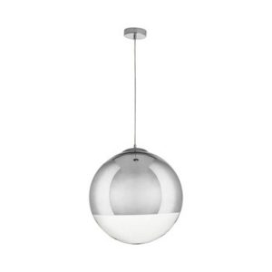 LAMPA WISZĄCA w kształcie kuli FLASH L chromowana 217508 LAMPA WISZĄCA w kształcie kuli FLASH L chromowana 217508
