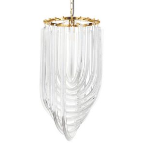 Lampa wisząca WAVE złota 60 cm 212562