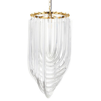 Lampa wisząca WAVE złota 60 cm 212562