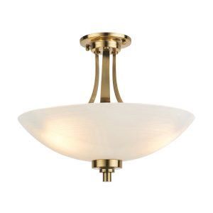 Lampa wisząca WELLES antyczna mosiężna 3xE27x20W wym:35x41x41cm IP20 Endon 1030357 Lampa wisząca WELLES antyczna mosiężna 3xE27x20W wym:35x41x41cm IP20 Endon 1030357