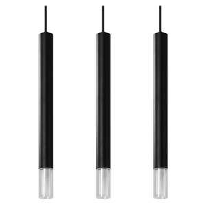 Lampa wisząca Wezyr 3-punktowa stalowa czarna 52550 Lampa wisząca Wezyr 3-punktowa stalowa czarna 52550