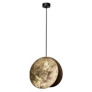 Lampa wisząca Wheel złota złoto-czarna 147892 Lampa wisząca Wheel złota złoto-czarna 147892