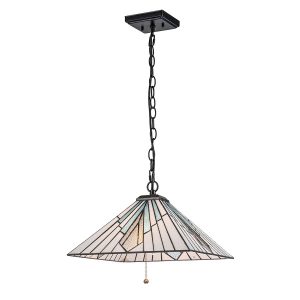 Lampa wisząca wielokolorowo-vintage brąz ALDERLEY 1xE27x60W Elstead 837432 Lampa wisząca wielokolorowo-vintage brąz ALDERLEY 1xE27x60W Elstead 837432