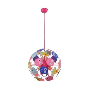 Lampa wisząca wielokolorowy Birdy 3xE14x40W wym: 120x42x42 cm Rabalux 952722 Lampa wisząca wielokolorowy Birdy 3xE14x40W wym: 120x42x42 cm Rabalux 952722