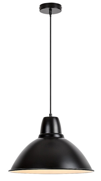 Lampa wisząca Wilbour czarno-biała 1xE27x40W wym:120x36x36cm IP20 Rabalux 989797